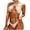 Watermelon Red, variant on Women's Bikini Set Halter Neck Underwire Push Up Solid Color Sexy Two Piece Swimsuit for Beach Pool Summer Party,Army Green,L