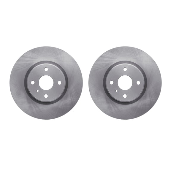 Dynamic Friction Company Front Brake Rotors 6002-80073