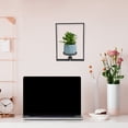 thumbnail image 4 of IDEANATEGRATE Estante De Pared Para Plantas Negro De Metal Para Moderno Y, 4 of 8