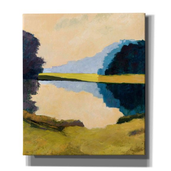 Epic Graffiti 'Local Reflections' by Ann Gordon, Giclee Canvas Wall Art, 26"x30"