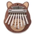thumbnail image 1 of EeaseCA 1 Set Interesting Mini Finger Piano Small Kalimba Wood Kalimba Mini Thumb Piano, 1 of 8
