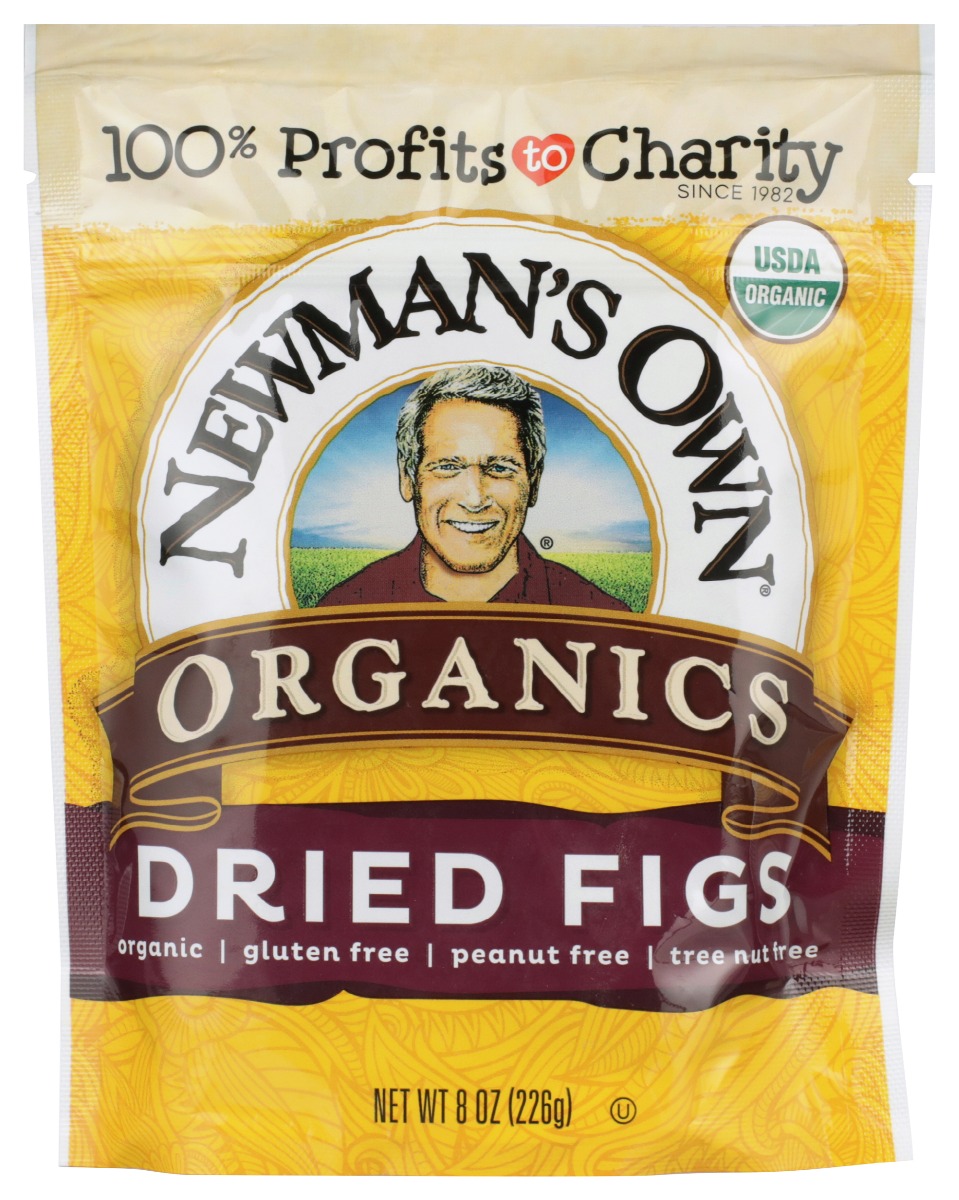 Newmans Own Organic Dried Figs Organic, 8 Oz Pack Of 12