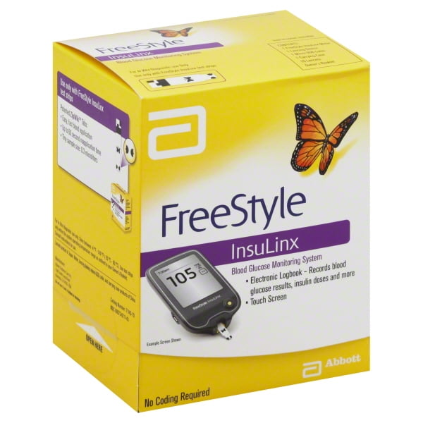 FreeStyle InsuLinx Blood Glucose Monitoring System BrickSeek