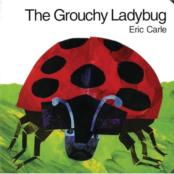 Pre-Owned The Grouchy Ladybug Board Book (Hardcover) by Eric Carle