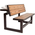 thumbnail image 2 of Lifetime 60054 Banc / Table Convertible, Construction en Faux Bois, 2 of 4