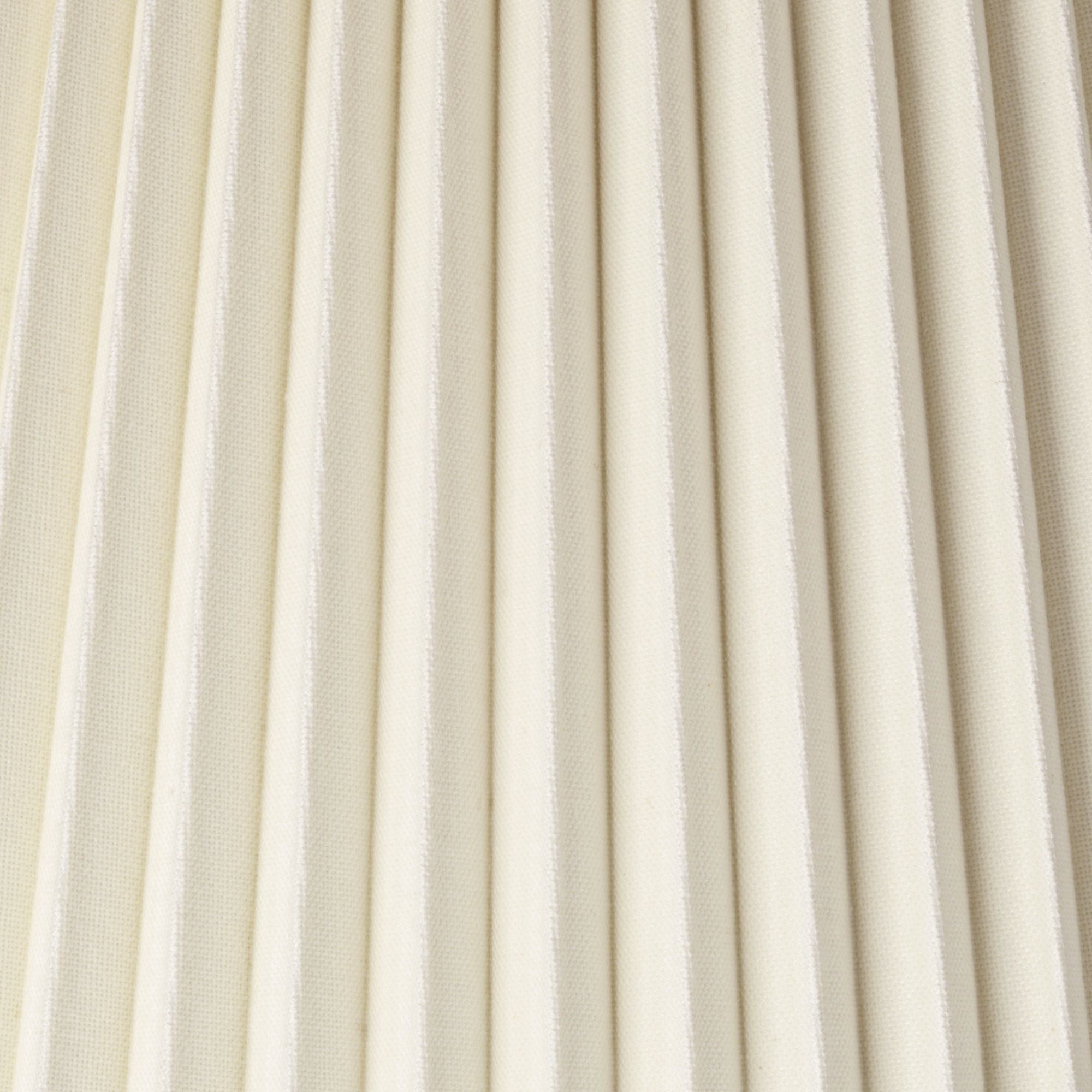Springcrest Empire Lamp Shade Beige Pleated Large 10.75" Top x 22" Bottom x 15.5" High Spider Replacement Harp and Finial Fitting