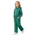 thumbnail image 4 of Gunia Kids Tween Girls Hoodie And Jogger Set 2 Piece Athletic Outfits Set Sweatsuits Tracksuit Fall Winter Clothes,Size 3-13 Years, 4 of 7