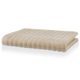 thumbnail image 1 of Bouclair Beige Ribbed Bath Towel 28x56 in (71x142 cm), 1 of 5