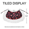 thumbnail image 5 of Valentine's Day Stunning Chiffon Women's Summer Beach Dress with Polyester Straps, 5 of 6