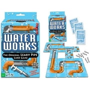 Water Works Card Game Leaky Pipe Toy Plumber Metal Wrenches