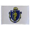 thumbnail image 1 of Massachusetts Rectangular Patch, 1 of 1