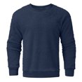 thumbnail image 4 of Aimik Hanes Sweatshirts for Men No Hood Light Weight Long Sleeve Solid Fleece Crewneck Sweatshirt Causal Fashion Shirt Tees-Navy M, 4 of 4