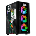 thumbnail image 1 of Gabinete XTREME PC GAMING StarWars Boba Comic Edition Media Torre Fuente 600W 4 Fan ARGB Negro CXTBOKRBK, 1 of 6