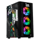 thumbnail image 1 of Gabinete XTREME PC GAMING StarWars Boba Comic Edition Media Torre Fuente 600W 4 Fan ARGB Negro CXTBOKRBK, 1 of 6