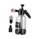 thumbnail image 2 of Pulverizador con bomba de espuma automática de 2,0 L, pulverizador de jabón multiusos presurizado de 4,9x13 pulgadas con 2 boquillas para jardín y cés Blanco shamjiam Pulverizador de espuma, 2 of 8