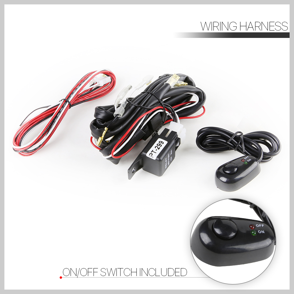 DNA Motoring 6" Round Chrome Stone Guard Yellow Fog Light Pair off-Road Super 4X4 Work Lamp w/Wiring+Switch