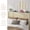 Queen + Beige + Metal + Bed Frame + Metal & Wood, variant on Space Saving Twin Loft Bed Frame with Desk and Storage, Metal & Wood Brown for Bedroom