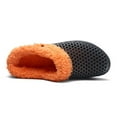 thumbnail image 4 of Pandaie Mens Womens Lined Clogs Unisex Winter Fleece Walking Garden Shoes Non Slip Fuzzy Plush Mules Footwear Grey 8.5, 4 of 7