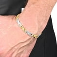 thumbnail image 4 of Pompeii Men's solid 14k Gold (30gram) or Platinum (49gram) 5mm Link Bracelet 8" (,), 4 of 4