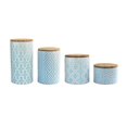 thumbnail image 6 of ARABESQUE BLUE 4 PC CANISTER SET, 6 of 7