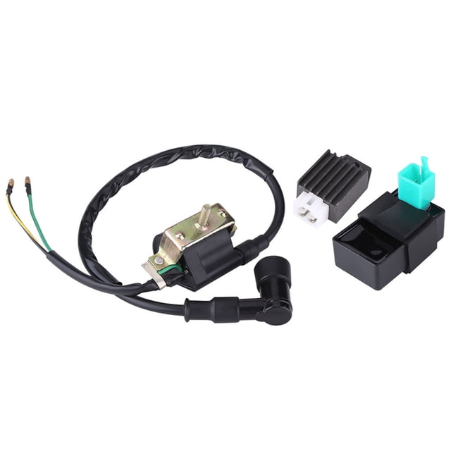 Rectificador regulador Jadeshay Accesorios de encendido para 110CC 125CC 140CC PIT PRO Bike Color Negro Peso 330g