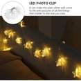 thumbnail image 5 of Photo Clips String Lights LED Fairy String Lights Decorative Star Clip Light Hanging Pictures Light for Bedroom Wall Decoration, 5 of 8