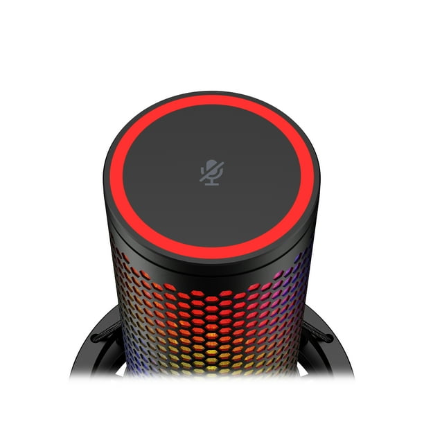 HyperX QuadCast 2 S – USB Microphone, with RGB Lighting, Streaming