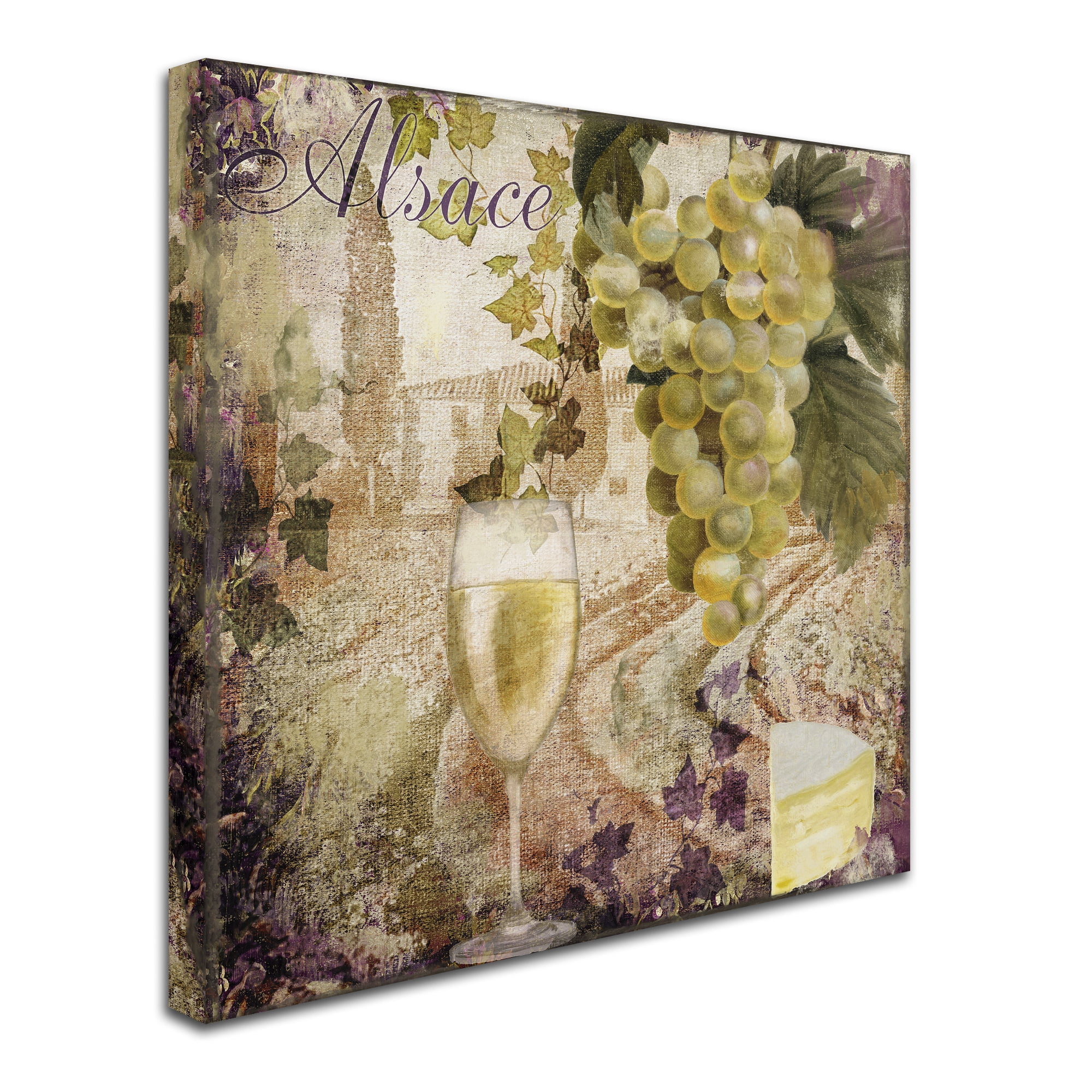 Trademark Fine Art "Wine Country I" Canvas Art by Color Bakery