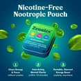 thumbnail image 6 of Caffeine Nootropic Pouches with Caffeine, Alpha GPC, L-Tyrosine & L-Theanine - Nicotine Free, No Sugar or Artificial Sweeteners Nootropic Energy Pouches - Wintergreen & Mango Blast (2 Pack), 6 of 9