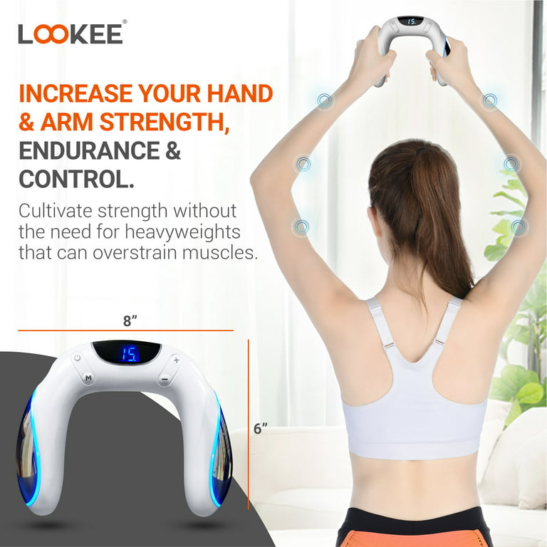 LOOKEE® A8 Arm Workout EMS Exerciser, Electric Muscle Stimulator