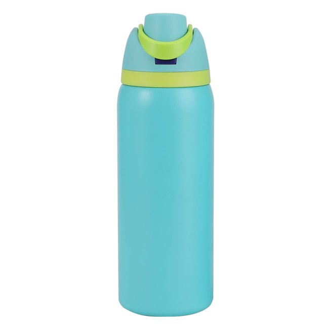 Aislado Al Paja 32 Oz Con Asa para Frías Y Calientes () Verde