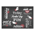 thumbnail image 3 of Tiptophomedecor Quote Wallpaper Wall Mural - Perfect Day, 3 of 4