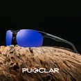 thumbnail image 6 of PUKCLAR Mens Driving Sunglasses Polarized Sports Sunglasses Al-Mg Metal Frame Cycling Fishing Golf Goggles, 6 of 7