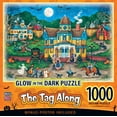 thumbnail image 2 of MasterPieces Halloween 1000 Piece Jigsaw Puzzle - The Tag Along, Spooky Holiday Puzzle, 2 of 6