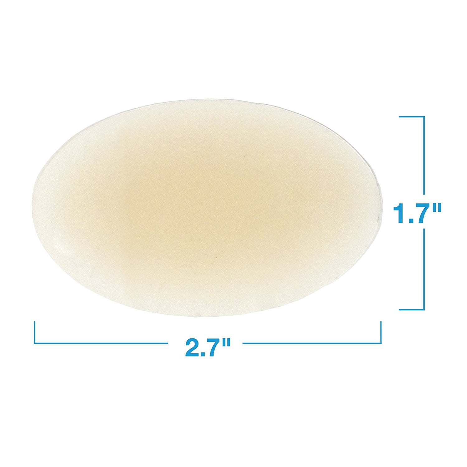 ZenToes Heel Blister Bandages 12 CT Large  with Gel Guard to Protect, Heal