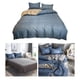 thumbnail image 5 of Juego de cama de 70,86 pulgadas, color fresco lavado, cómodo y suave, de cuatro piezas, para dormitorios, tamaño grande, de algodón.,Wsvlmg, 5 of 8
