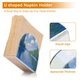 thumbnail image 5 of Yayeee Napkin Holder for Table Kitchen Paper Tissue Organization, Blue Sky and River, 5 of 8