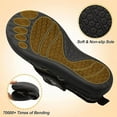 thumbnail image 5 of Barerun Women's Wide Diabetic Slippers Adjustable for Swollen Feet Indoor Outdoor House Shoes, 5 of 8