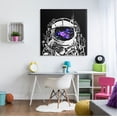 thumbnail image 2 of Astronaut Nebula Galaxy Reflection Art for Kids Graphic Art Gallery Wrapped Canvas Print Wall Art, 2 of 7
