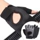 thumbnail image 5 of Guantes deportivos al aire libre Sonducket 1 par absorción de golpes mitones elásticos cómodos Gris OD027830-06, 5 of 6