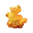 thumbnail image 4 of Mini estatua de dragón, estatuilla de dragón en miniatura, decoraciones de año Nuevo Chino, figura de animal para sala de estar, decoración de fiesta Estilo A 4x38 cm Macarena Estatuilla de escritorio, 4 of 8
