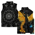 thumbnail image 4 of Chaleco con estampado de pájaros elegante Chaleco sin mangas para hombre Chaleco sin mangas para hombre cómodo y cálido Chalecos para hombre modernos y versátiles Ropa para hombre genial, 4 of 5