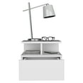 thumbnail image 5 of Miekor Furniture Floating Nightstand Flopini, One Drawer, White Finish 123116, 5 of 7