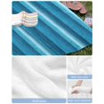 thumbnail image 6 of Turquoise Teal Ombre Beach Towels Oversized Super Absorbent, Farmhouse Modern Abstract Striped Lightweight Bath Towel Quick Dry Sets For Bathroom/Pool/Rv Camping/Beach Play/Gym Room/Picnic 31"x62", 6 of 8