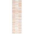 thumbnail image 2 of Safavieh Metro Cymone Checkered Runner Rug, Ivory/Rust, 2'3" x 8', 2 of 10