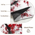 thumbnail image 2 of Red Plum Area Rug 8x10 Washable Rug Non Slip Nature Flowers Branches Chinese Painting Large Area Rug Soft Stainresistant Indoor Floor Carpet for Living Room Bedroom Home Office Dining Room Nursery, 2 of 8