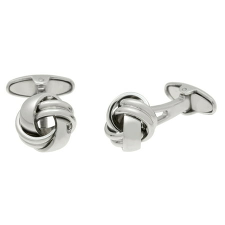 Knot Design Cufflinks in Stainless Steel