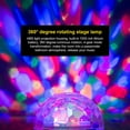 thumbnail image 3 of Led Disco Ball Bluetooth Speaker, 360 Degree Rotating, Creative Gift, Durable Abs, 3w, 100hz-20khz, Night Light11cmwhite, 3 of 5