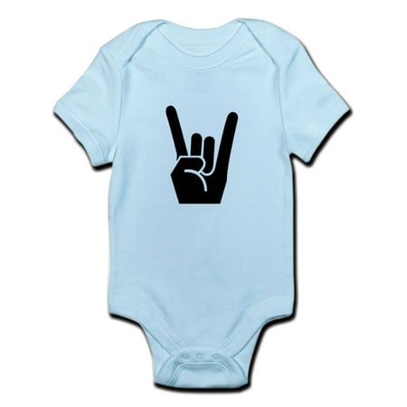 

CafePress - Rock Finger Symbol Infant Bodysuit - Baby Light Bodysuit
