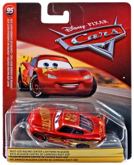 Micro Drifters Rust-eze Lightning McQueen Disney Cars 